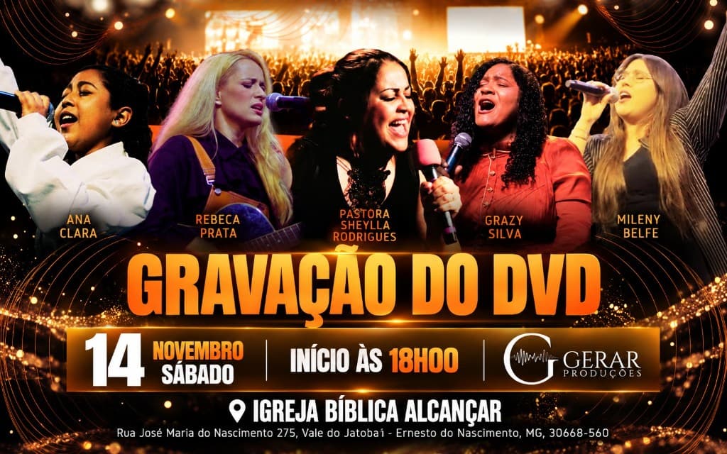 Sheylla Rodrigues inicia ensaios para gravação de novo EP ao vivo em Belo Horizonte