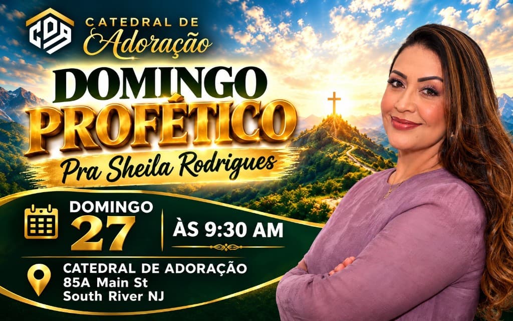 Pastora Sheylla Rodrigues realiza turnê ministerial nos Estados Unidos